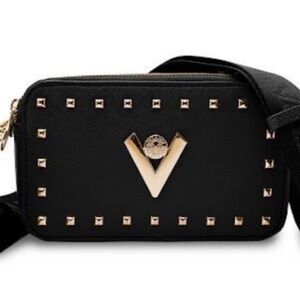 Black Studded Crossbody Bag